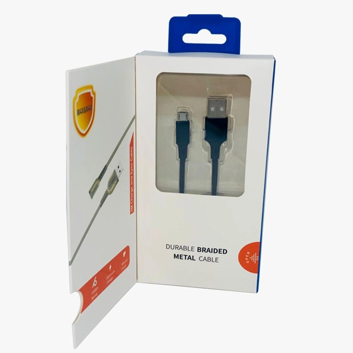 Max & Max Charge Cable Micro USB to Micro USB 1.2m