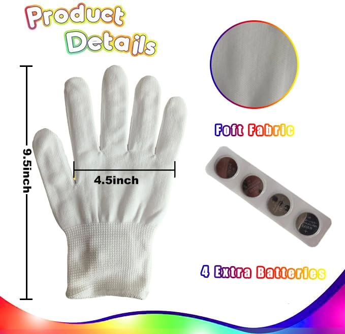 LED gloves - Christmas 13 years+