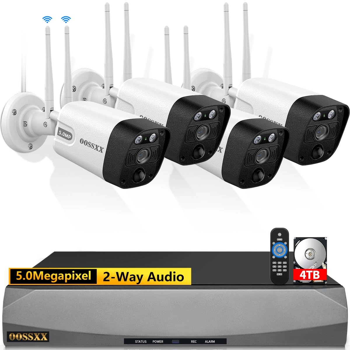 All-in-One 5MP - 4 cameras 4 channels