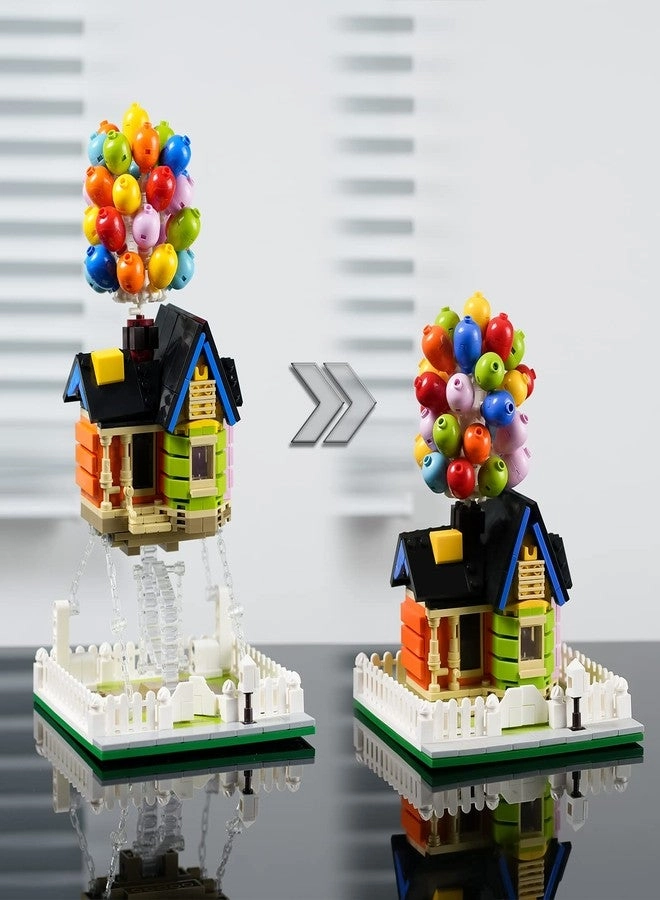 Up Balloon House - 635 pcs Tensegrity Sculptures