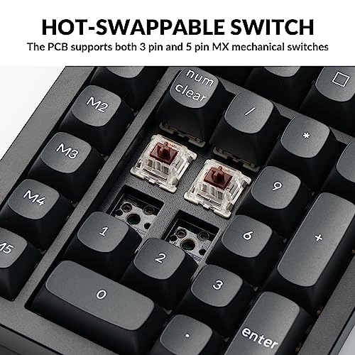 Q0 Plus - Hot-swap Gateron G Pro Brown Switch