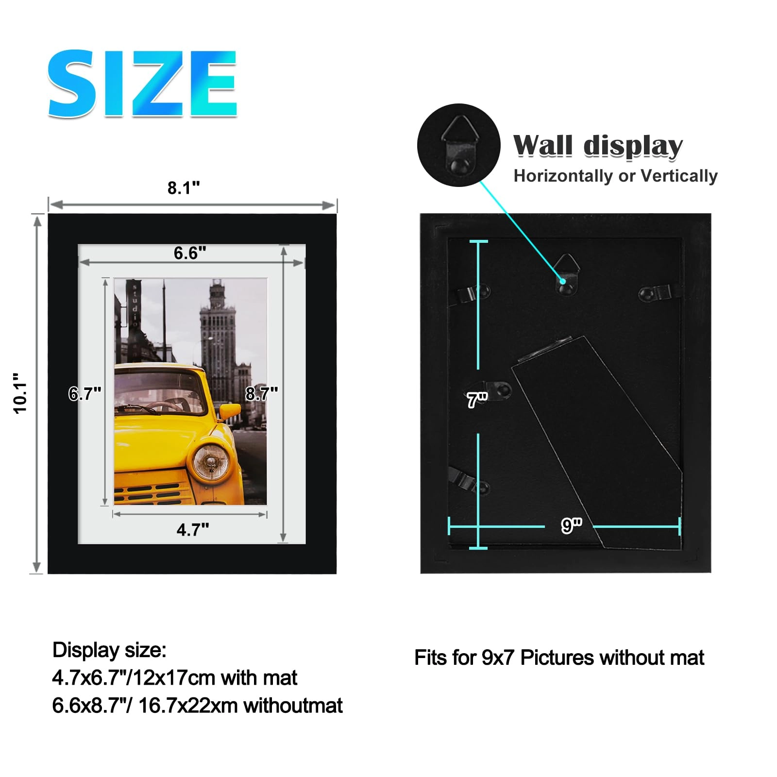 Photo Frames - 9x7 4