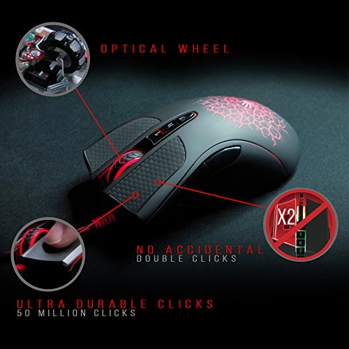AL90 Laser Gaming Mouse - USB