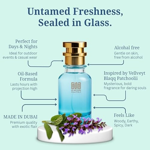 Vellveyt Blaqq Patchoolii - 80 ML