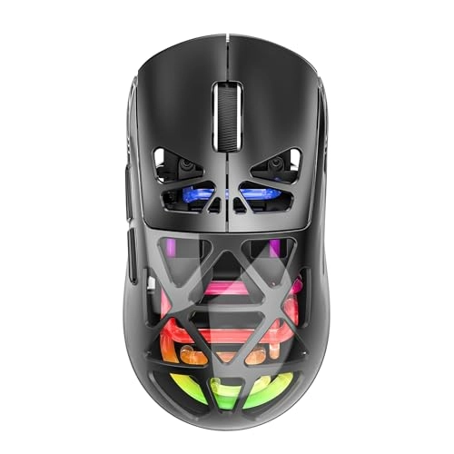 Transparent Wireless Dual-Mode Mouse - BT5.0 2.4G