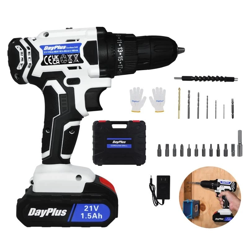 Cordless Drill7 - 1.3E+3 Milliamp Hours