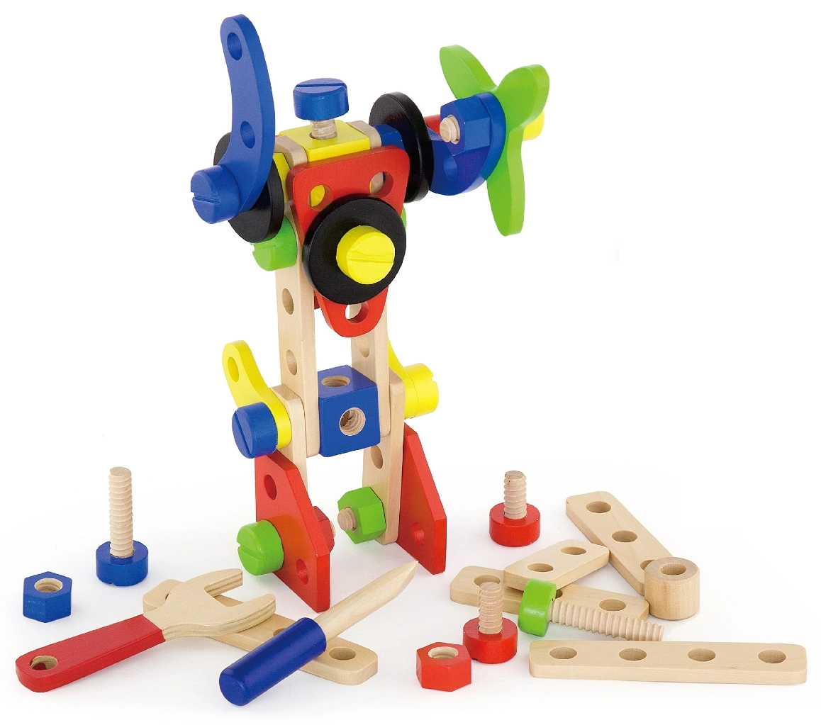 Construction Block Set - 68 pcs