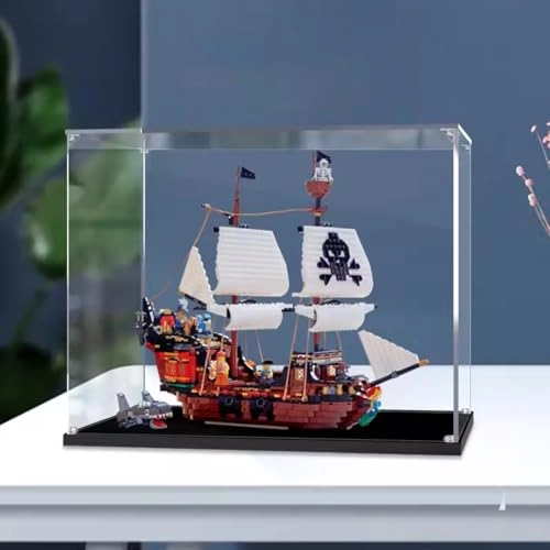 Figures Display Box for LEGO 31109 - 50x25x40cm Acrylic Dustproof Transparent