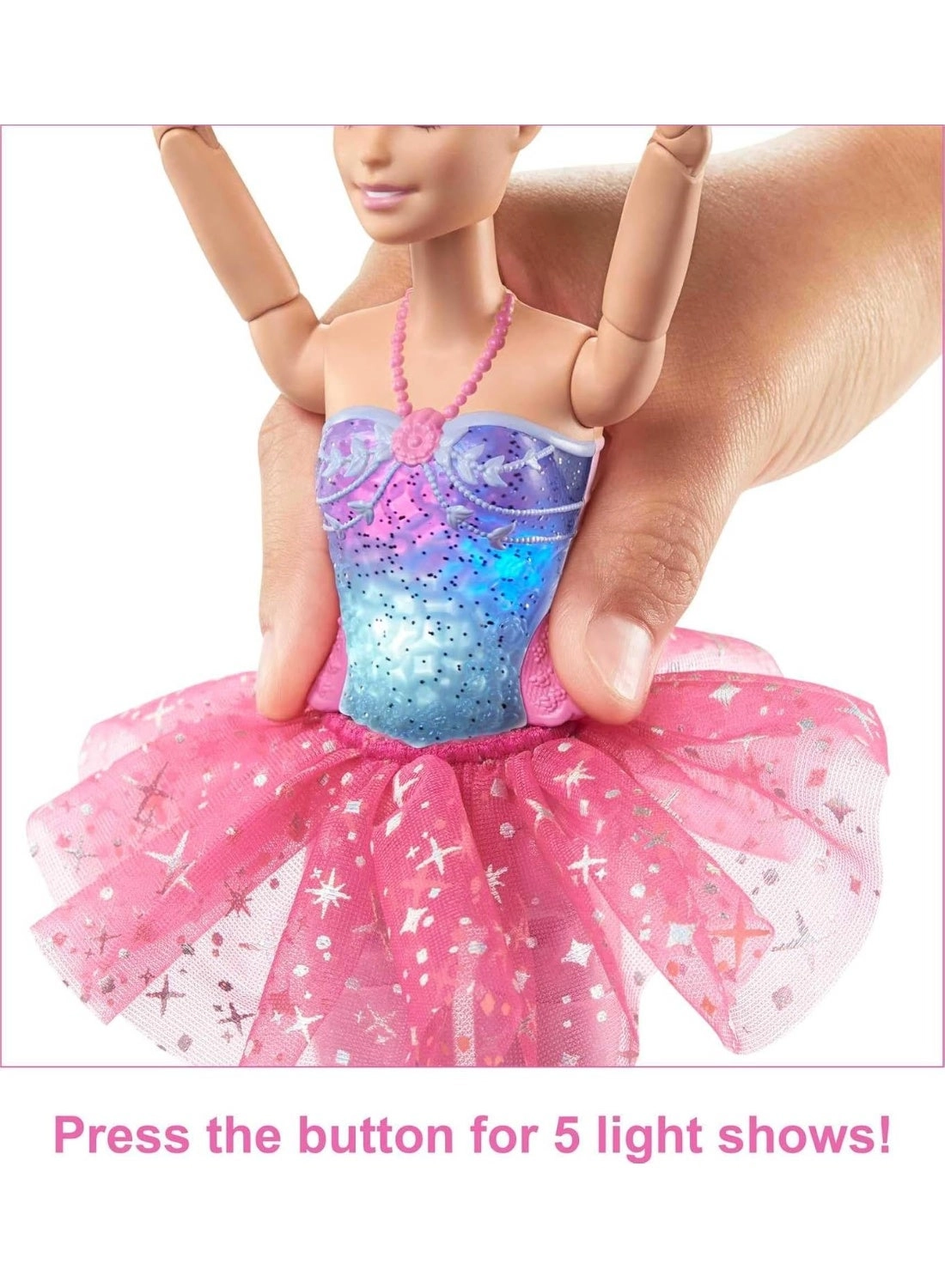 Barbie Dreamtopia - Blonde Ballerina Twinkle Lights