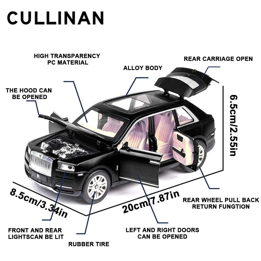 Rolls Royce Cullinan - 1:24 Scale 1 Count