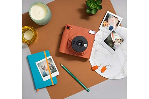 (Renewed) Instax Square SQ1 - 10 Shots Terracotta Orange