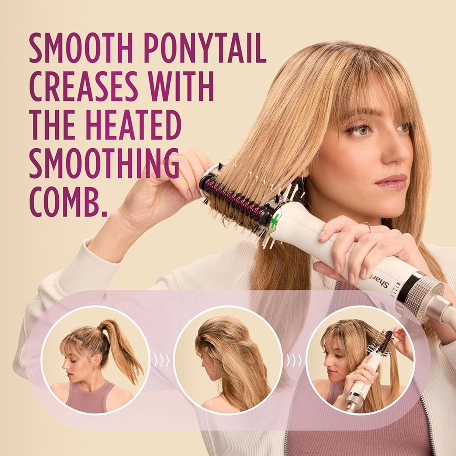 Smoothstyle Heated Comb & Blow Dryer Brush