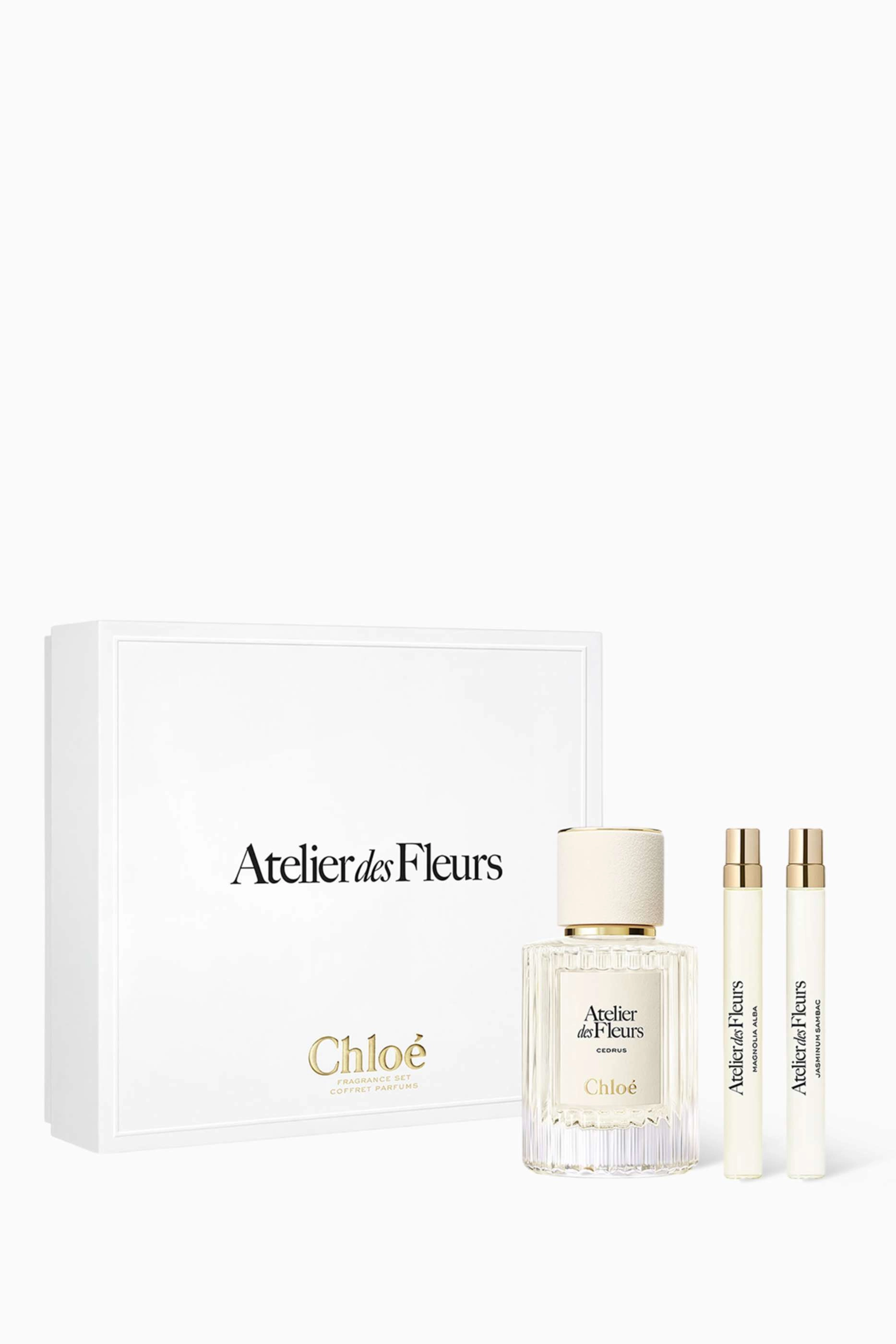 Cedrus Eau de Parfum - full size + Magnolia Alba Eau de Parfum - travel size + Jasminum Sambac Eau de Parfum - travel size
