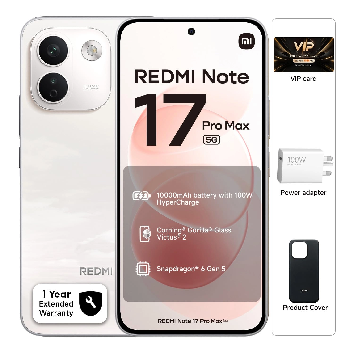 Redmi Note 17 pro max 8GB 512GB