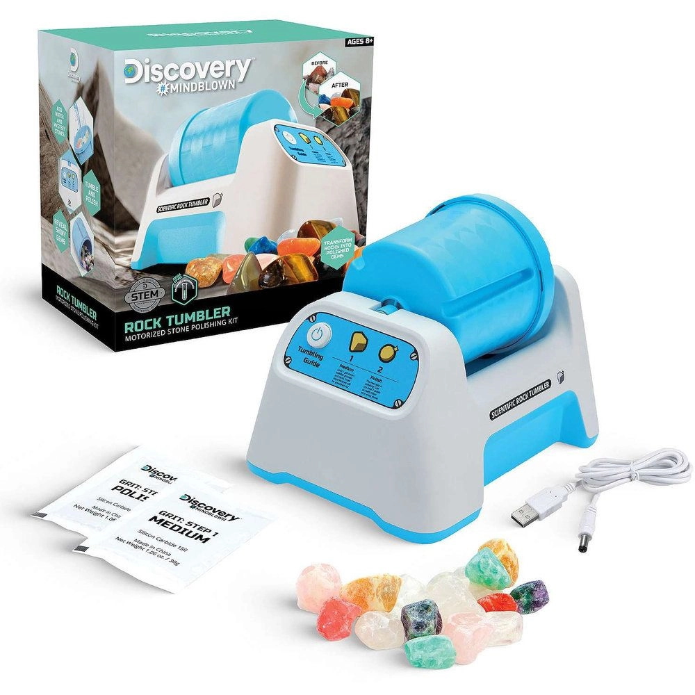 Discovery Paper Rock Tumbler Geology Gemology - 8 years+