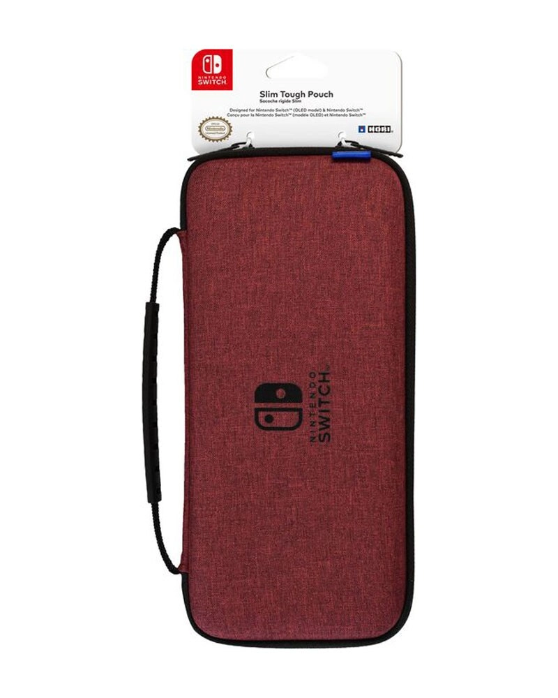 Case For Nintendo Switch OLED - Holds 10 Game Cards Red