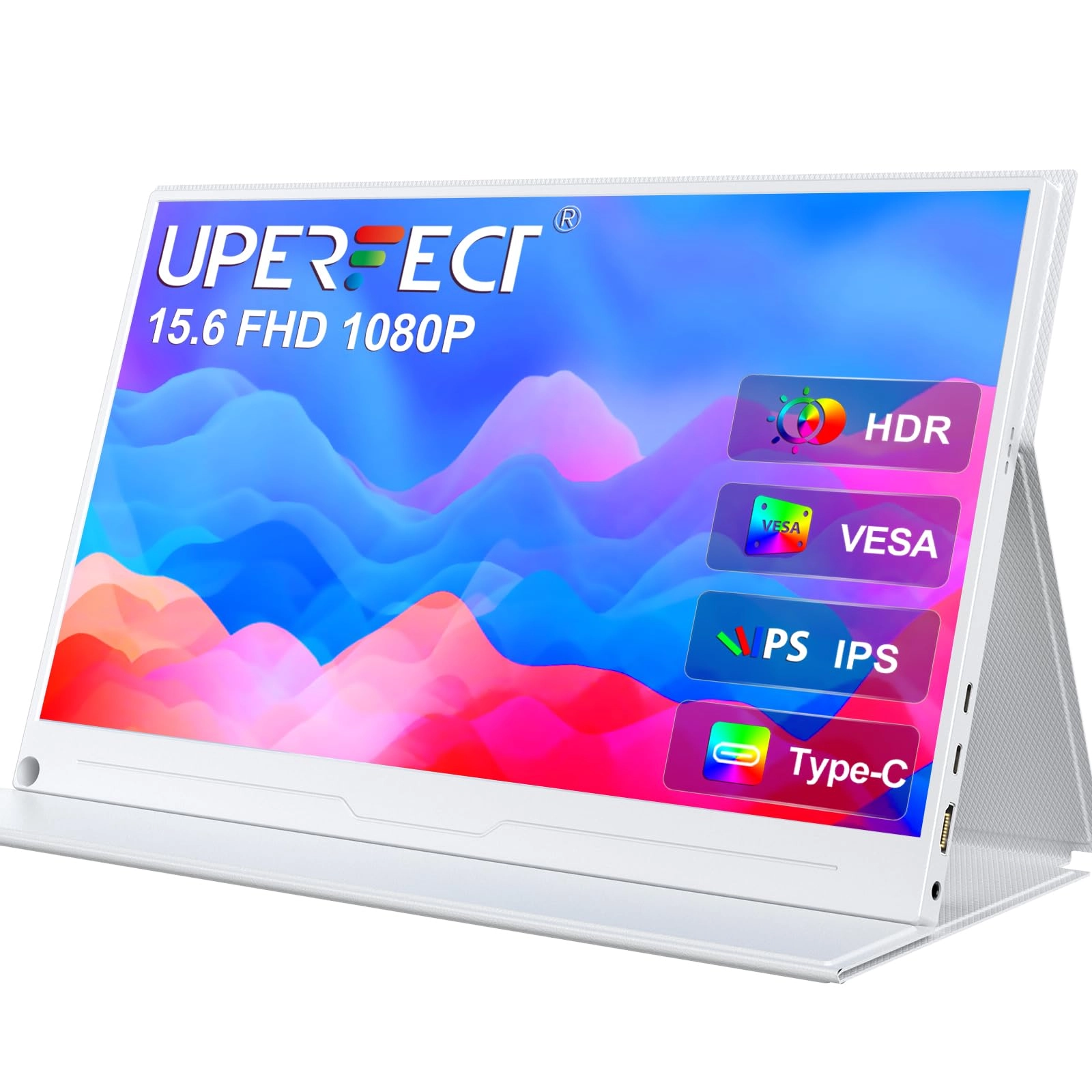 UPERFECT Portable Monitor - FHD 1080P 15.6 Inches