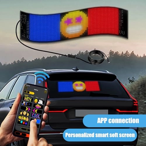 Car LED soft screen - 4 * 13.7inch