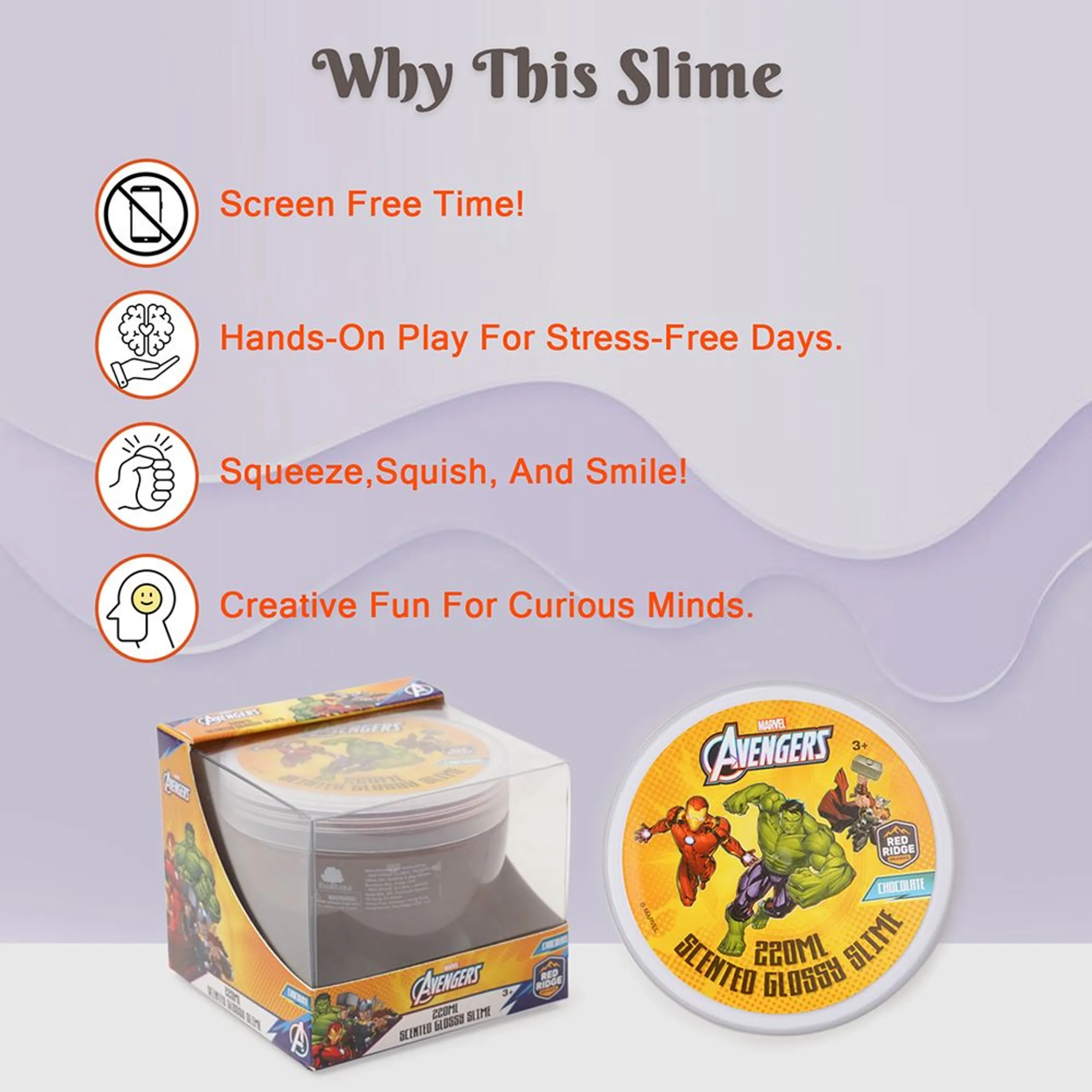 Marvel Avengers Slime - 3+ years