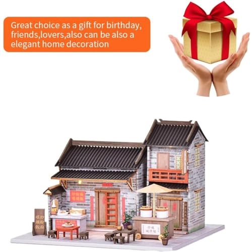 3D Wooden Puzzle Bookshelf Insert - Library of Books 1:24