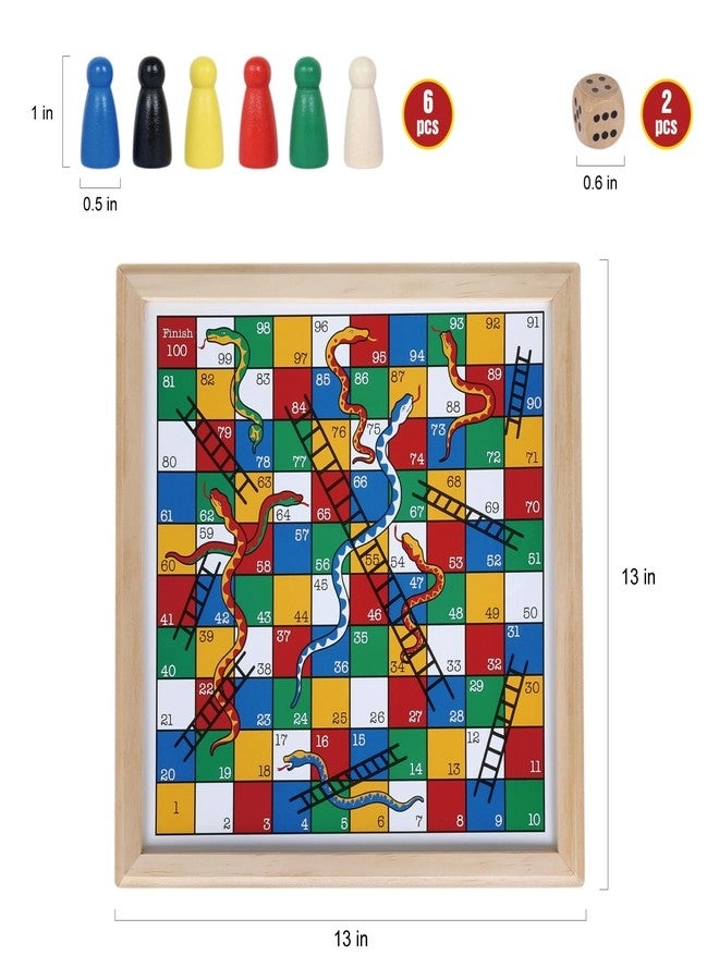 Snakes and Ladders - Pine Wood FSC Certified