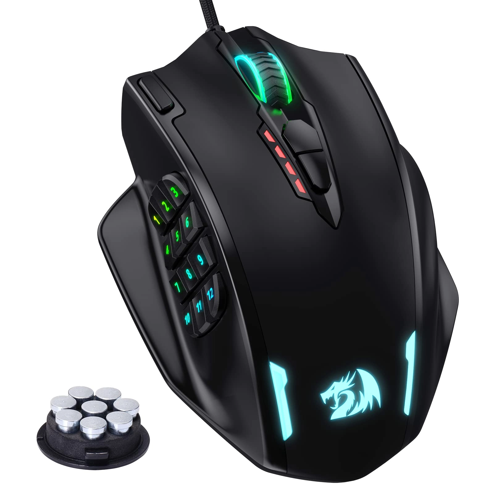 M908 Impact RGB MMO Mouse - USB
