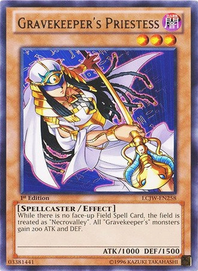 Yu-Gi-Oh! Gravekeeper's Priestess LCJW-EN258 - EN