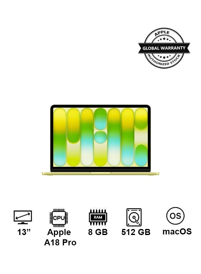 MacBook Neo - 13'' A18 Pro 8GB DDR4 512GB SSD