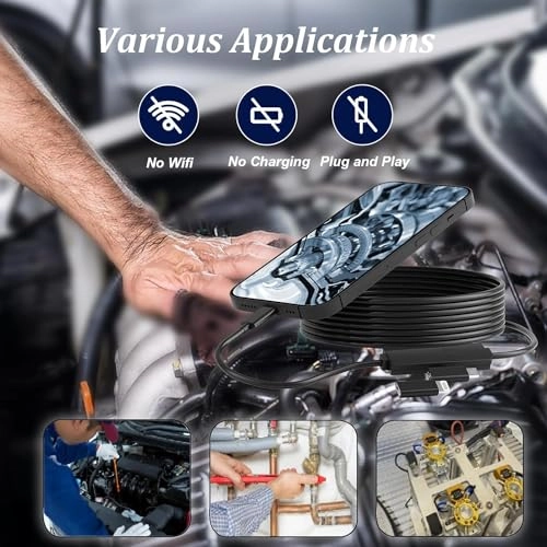 Borescope Inspection Camera - 10ft 8.0mm