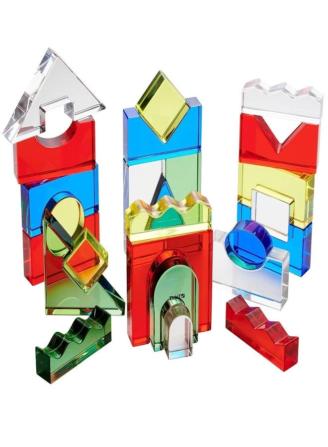 Color Crystal Block Set - 3+ 25 pieces