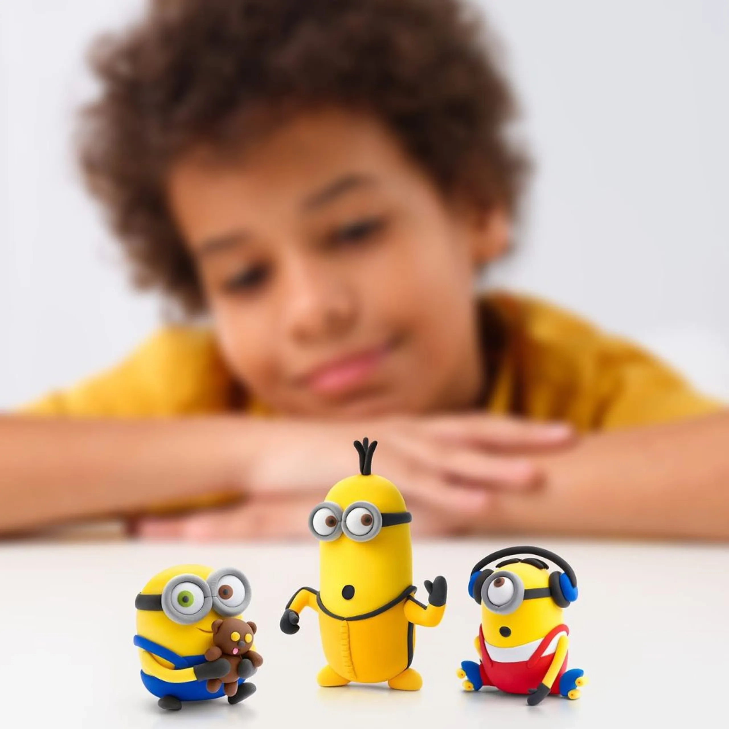 Minions Bob & Tim Colourful modelling air-dry clay - 3+ years