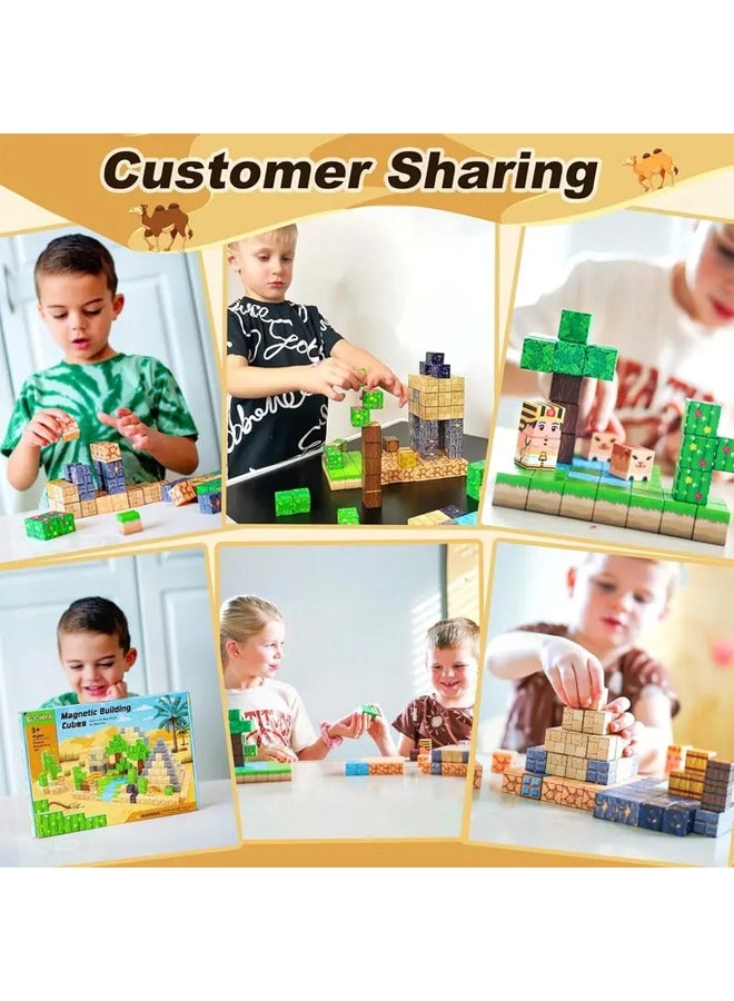 Magnetic Building Blocks - 100pcs