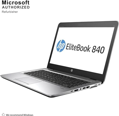 (Renewed) Elitebook 840 G1 - 14'' 8GB DDR4 256GB SSD