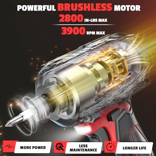 Impact Driver - 1/4" 18V Brushless