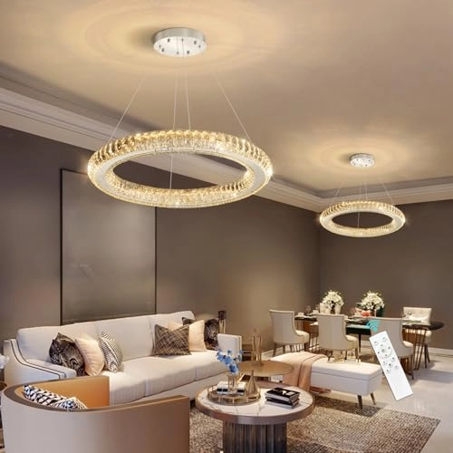 LED Ring Chandelier - Dimmable