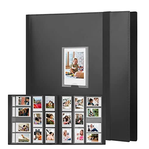 2x3" 560 Pockets Cardboard Faux Leather Photo Album