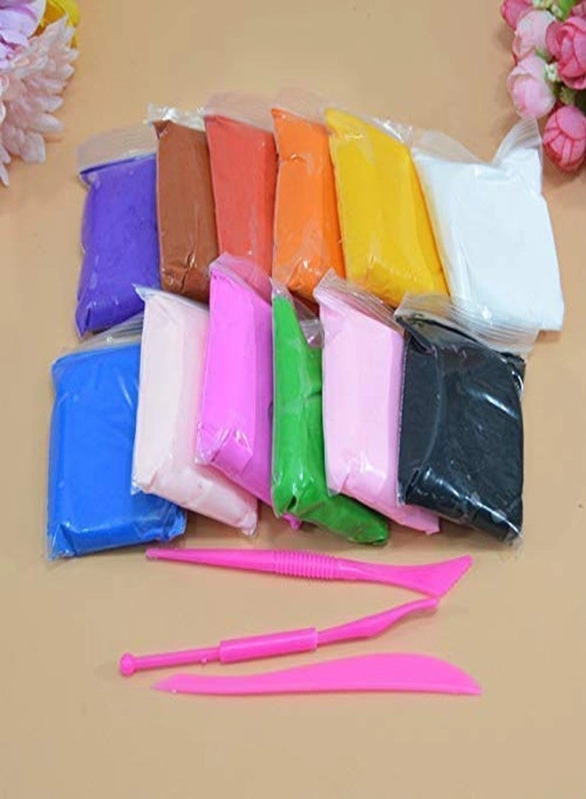 T Ultimate - Air Dry Soft Clay 3 Tools 24pcs.