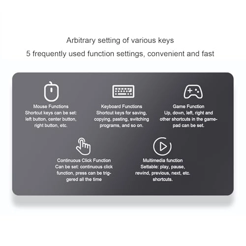 6 Key Gaming Keyboard - Wired/Wireless