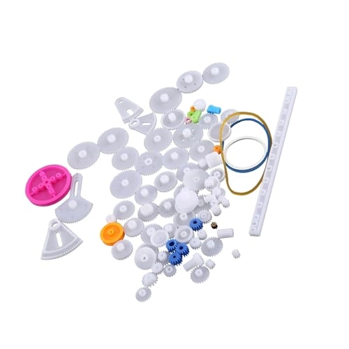 Plastic Gears Pulley Belt Kits - 75 kinds Gear kit 6 Set Options