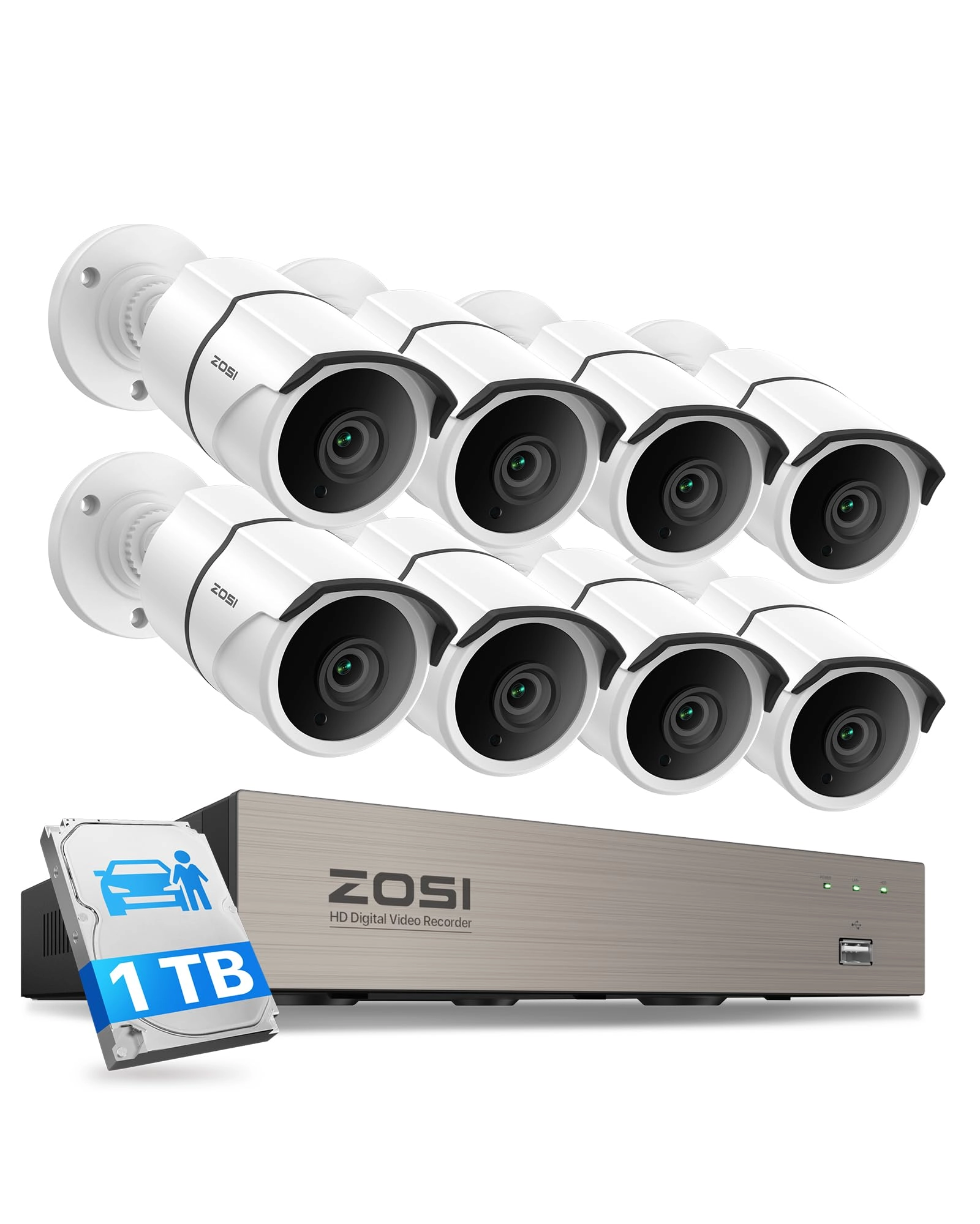 3K Lite - 8PCS 8CH 1080P