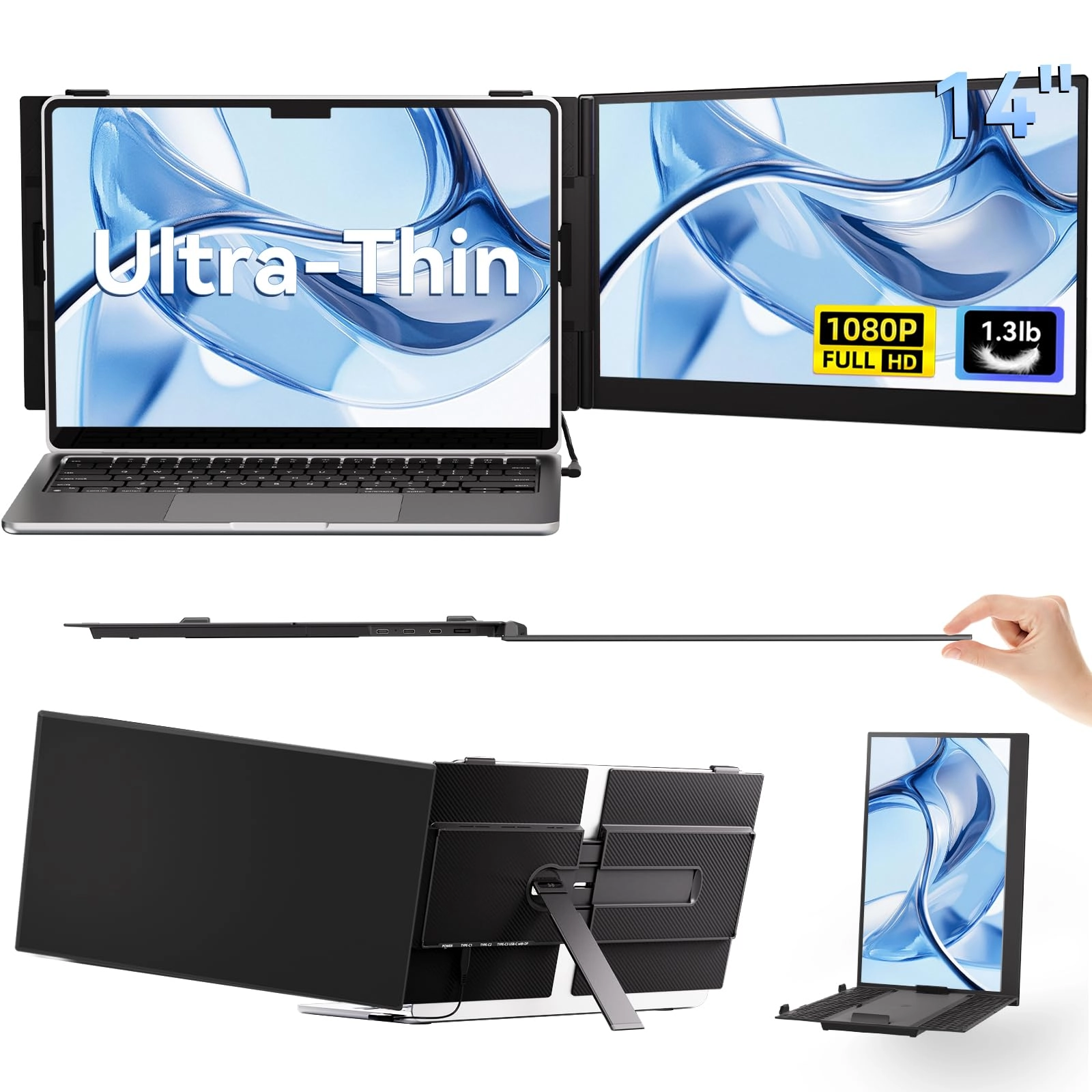 BKVOO S8 - 14 Inches 1920 x 1080 Pixels