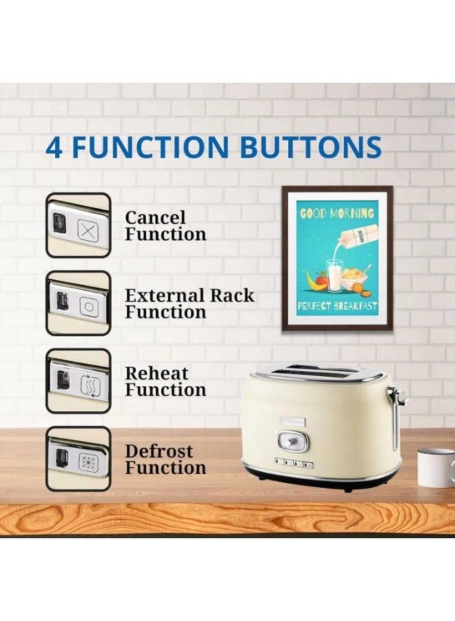 Retro 2-Slice Toaster