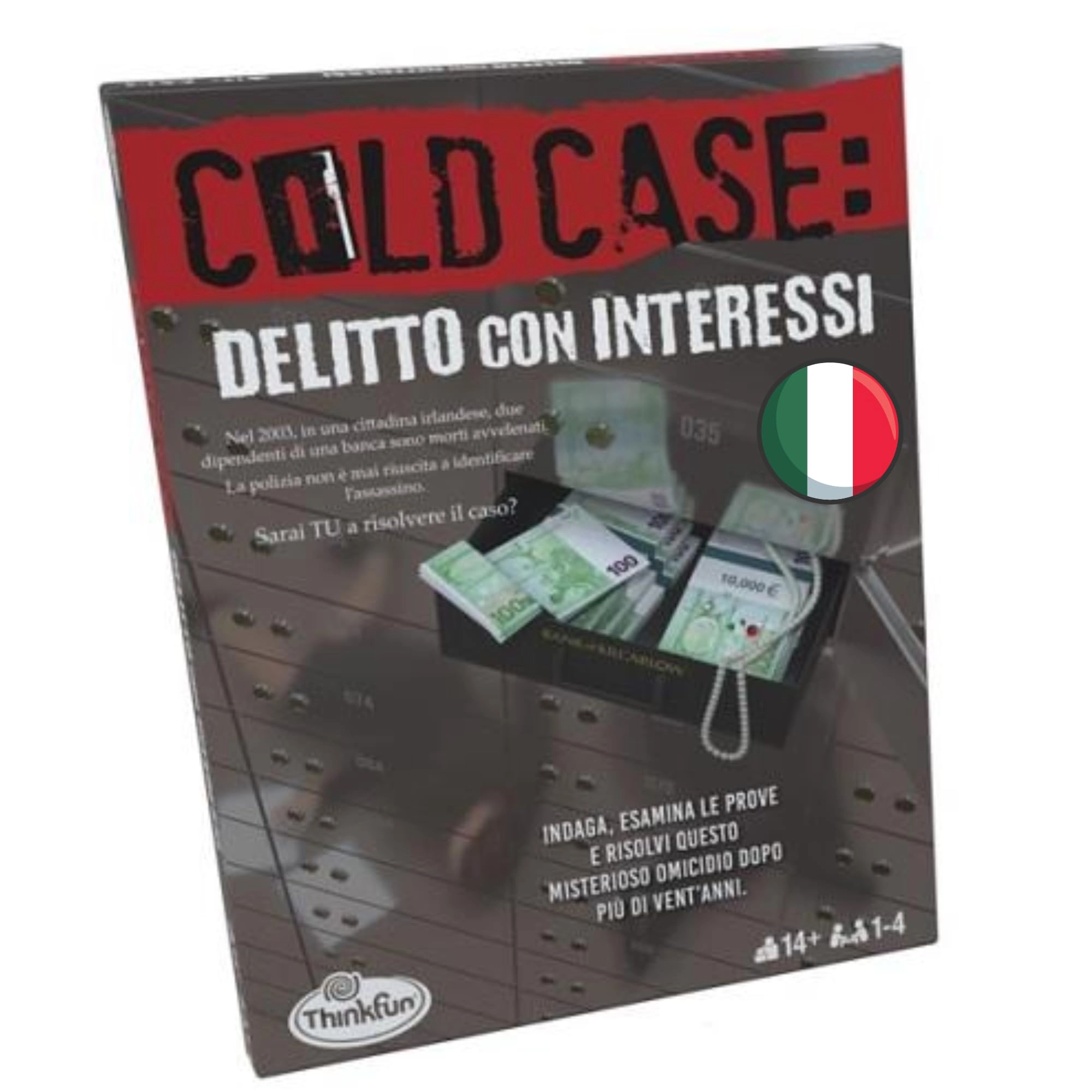 ThinkFun Cold Case 3: Crime with Interests, Logic and Investigation
