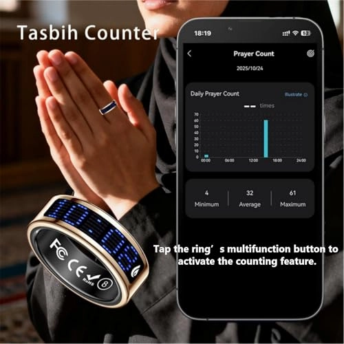 SR16 - Heart Rate Sleep Monitor Smartphone Compatible