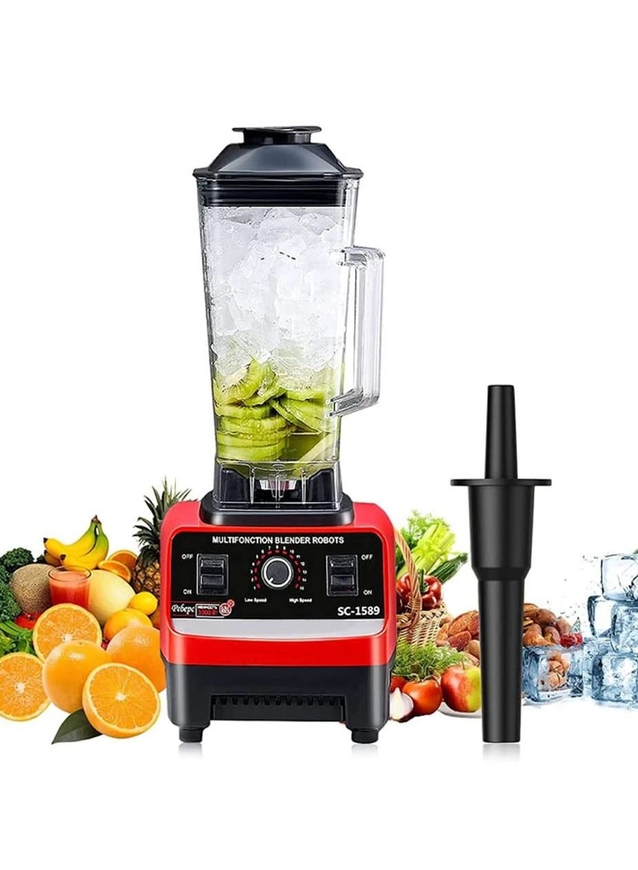 Heavy Duty Blender Mixer - BPA Free High Speed Ice Crusher