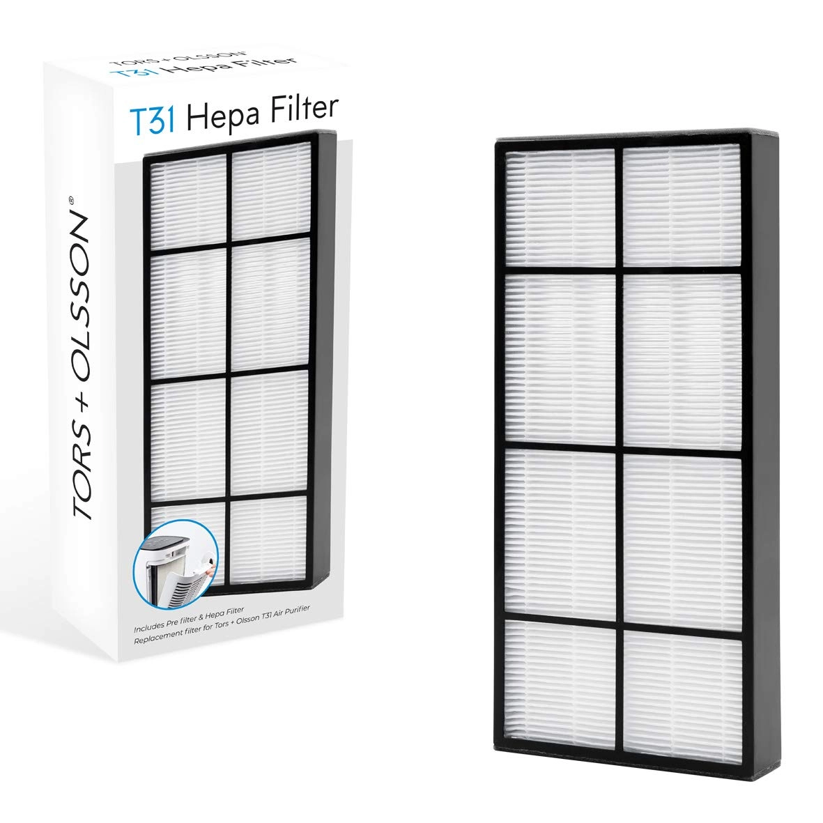Benross Group T31 Replacement Filter - HEPA Carbon Filter