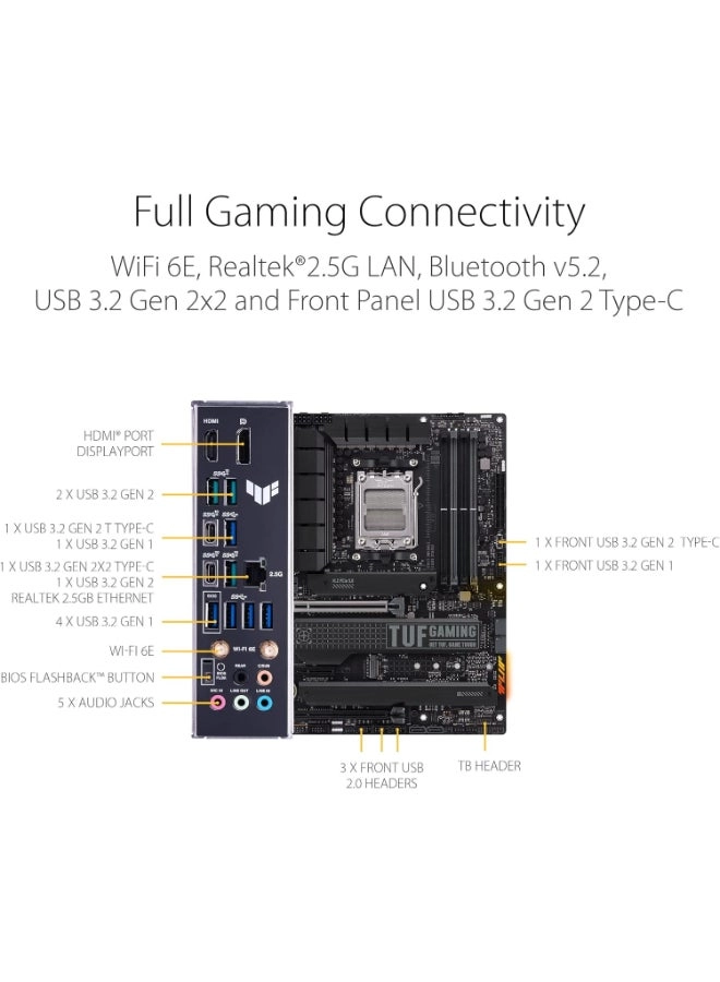 Tuf Gaming X670e-Plus - AMD AM5 PCIe 5.0 DDR5