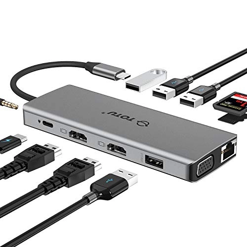 Totu Docking Station - USB C Thunderbolt 3 or 4