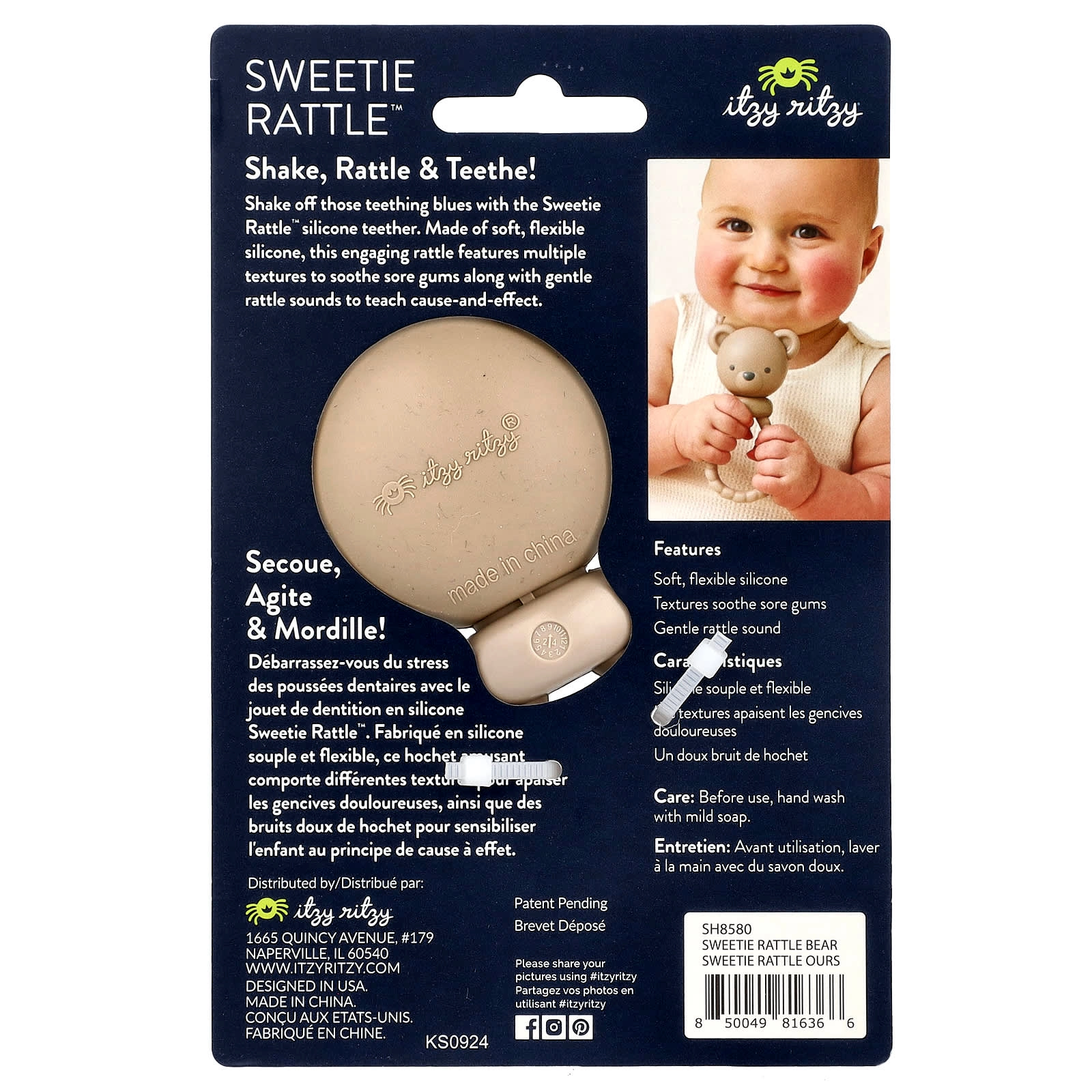 Ritzy Rattle - silicone