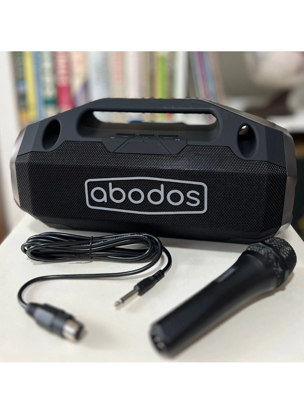 AS-BS100 - Karaoke Wireless Speaker RGB Party Light 5-6H Playtime